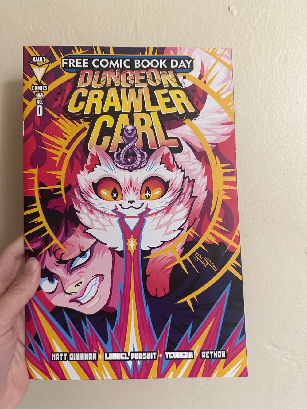 Dungeon Crawler Carl Comic - Pink Cover